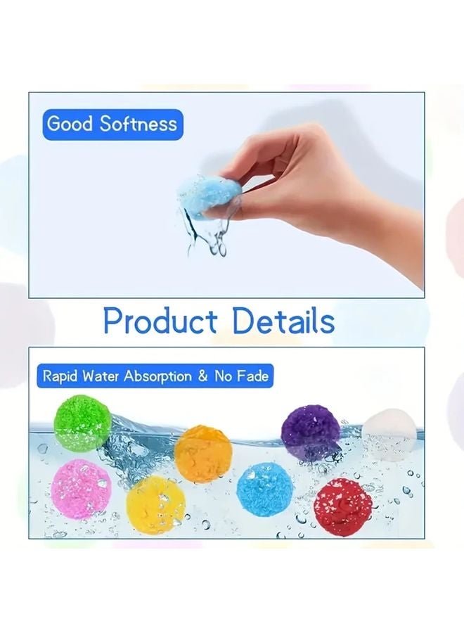 30 Pack Reusable Water Balls Random Color Outdoor Water Fight Pool Party Beach Fun - Image 5